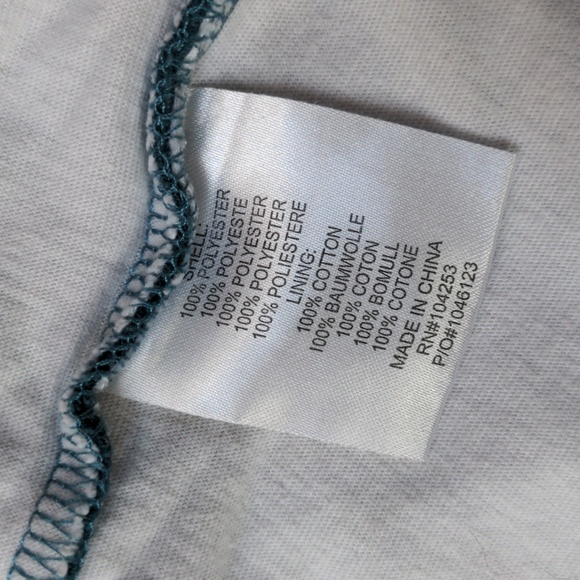 Horseware large full zip teal and pink equestrian shirt long sleeve - Picture 7 of 8